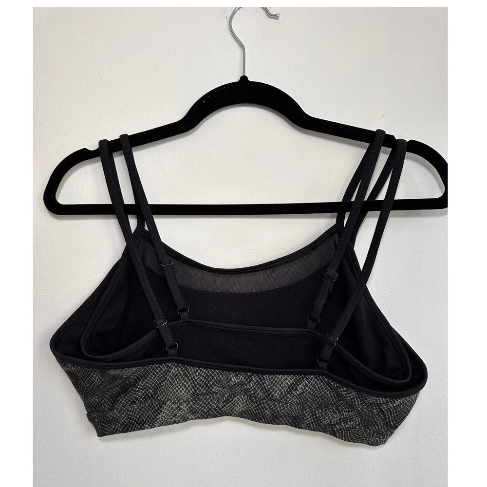 Good American Hunter Snake Print Sports Bra Size 3 - Picture 2 of 3